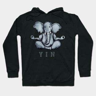 Yin Yoga Elephant Hoodie